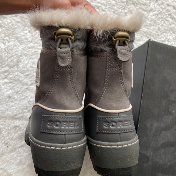 Sorel TIVOLI™ III winter boot Size: 6.5, Quarry and Cloud Grey - Picture 6 of 12